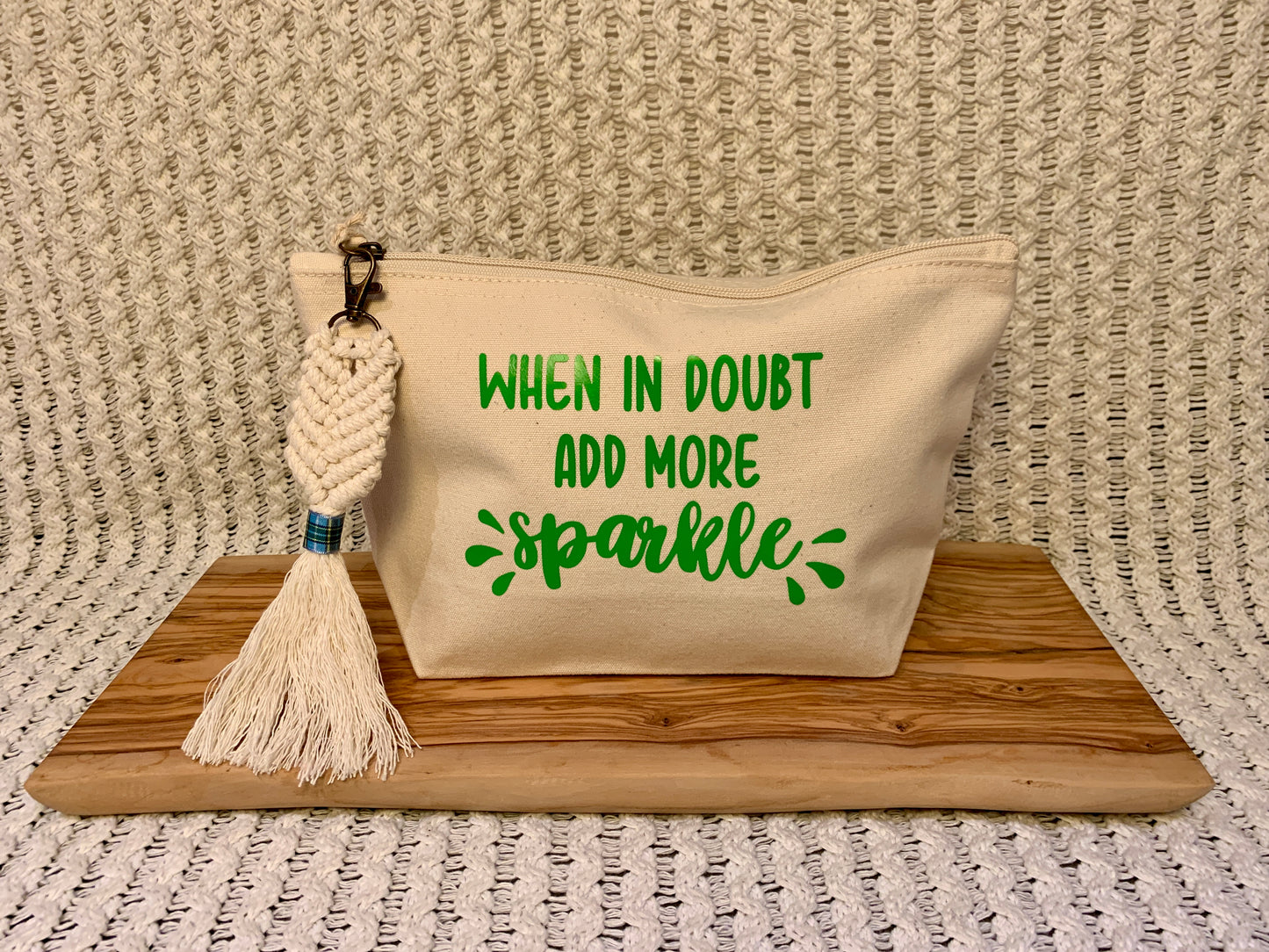 Add More Sparkle Makeup/Accessory bag