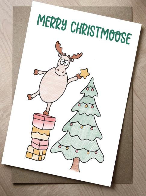 Merry Christmoose