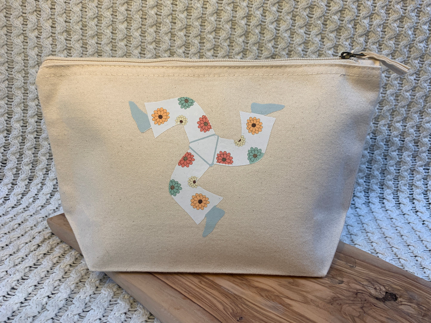3 Legs Makeup Bag Heather Pink