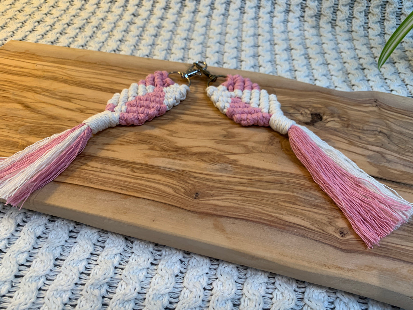 Two Colour Fishtail Keyring