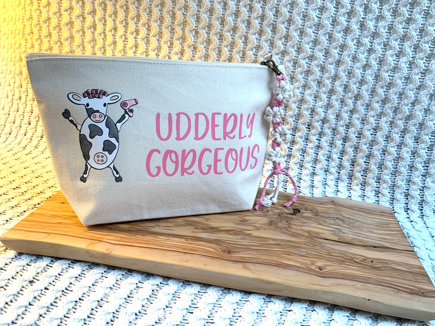 Udderly Gorgeous Make Up Bag