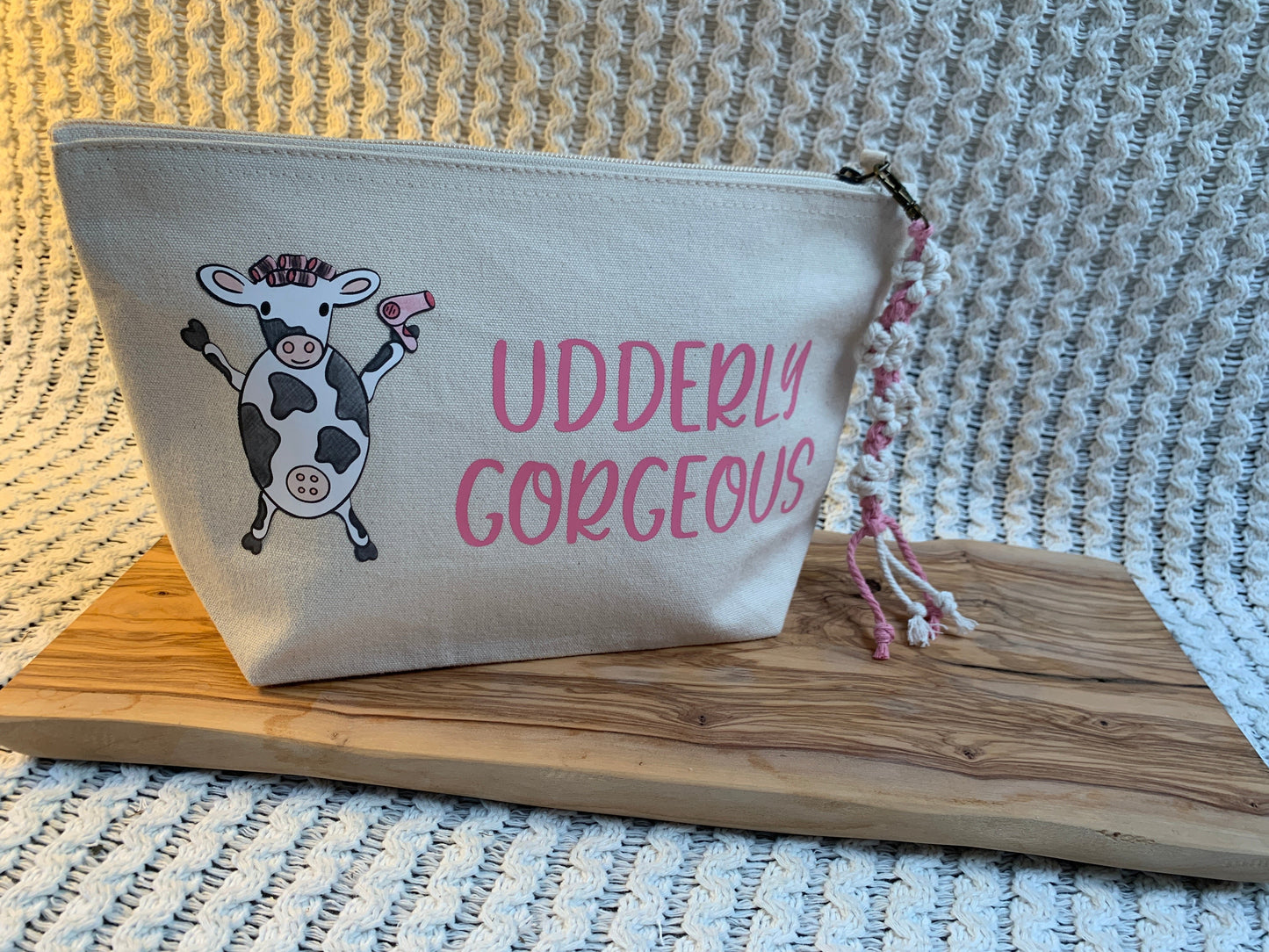 Udderly Gorgeous Make Up Bag