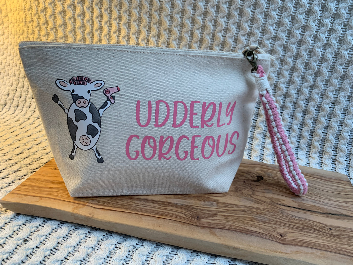 Udderly Gorgeous Make Up Bag
