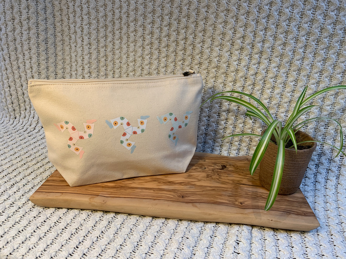 3 Legs Makeup Bag triple