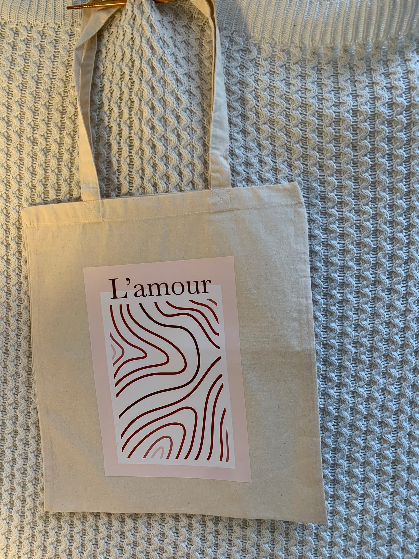 L'amour Tote Bag