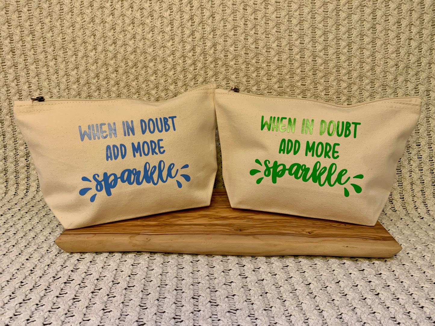 Add More Sparkle Makeup/Accessory bag