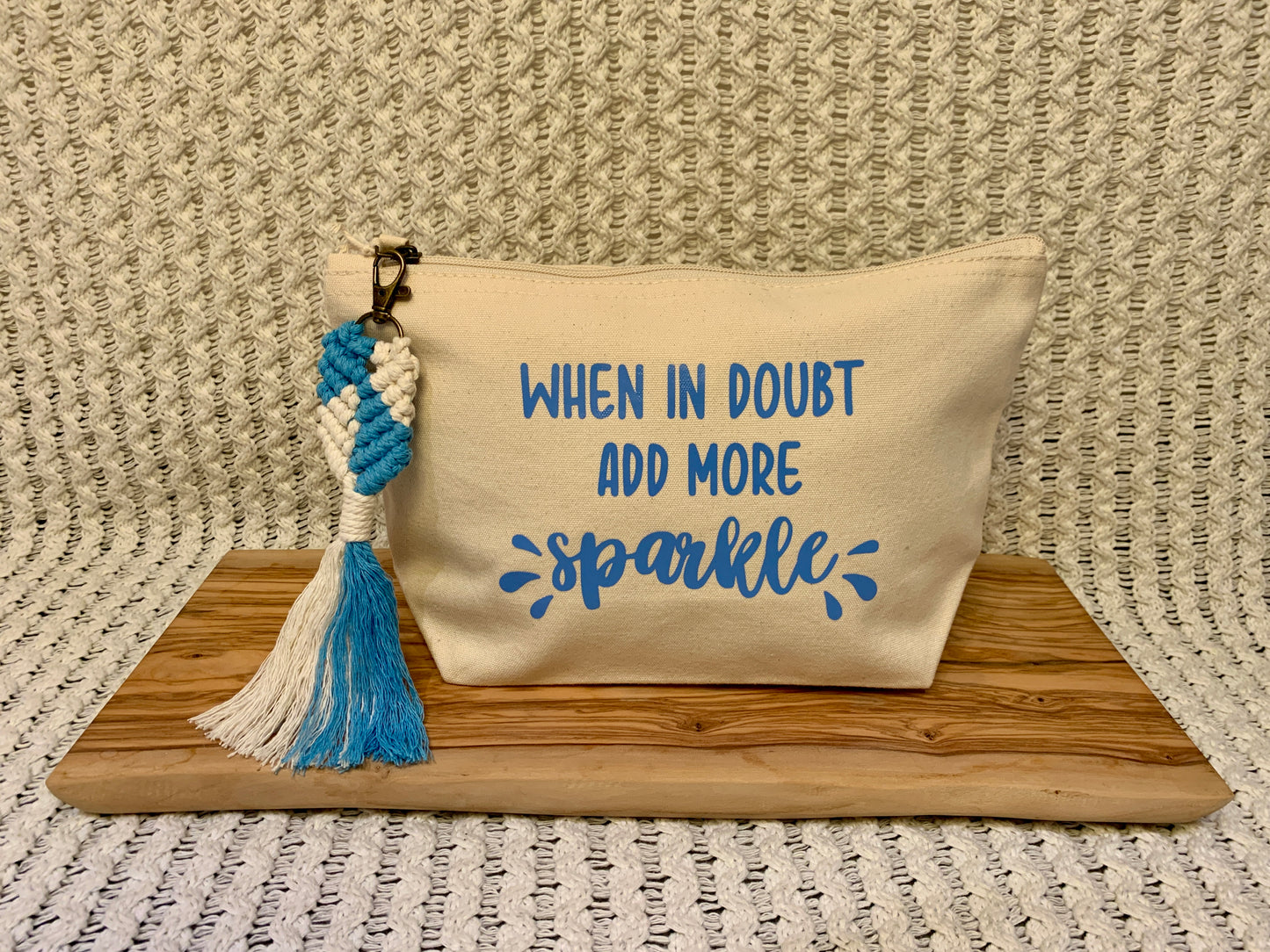Add More Sparkle Makeup/Accessory bag