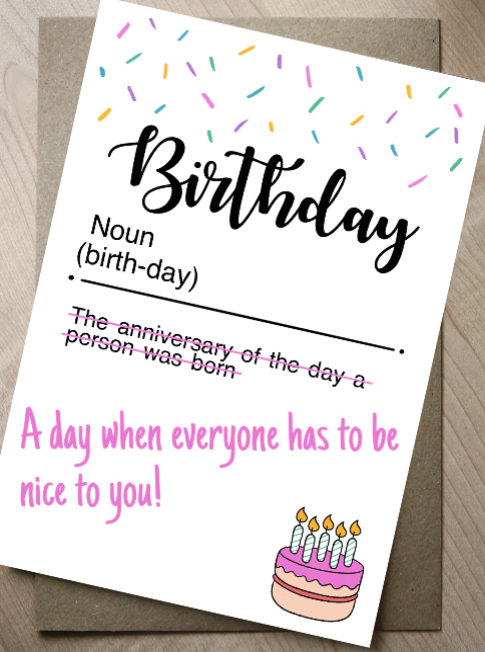 Birthday Definition Be Nice