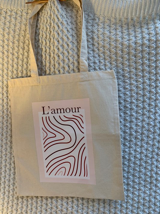 L'amour Tote Bag